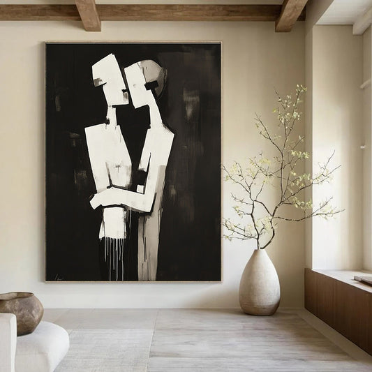 Emotional Minimalist Art for Couple’s Retreat & Art Gallery STSC024