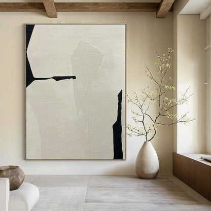 Black - White Geometric Art for Sophisticated Home Theater Lounges DLZ0239