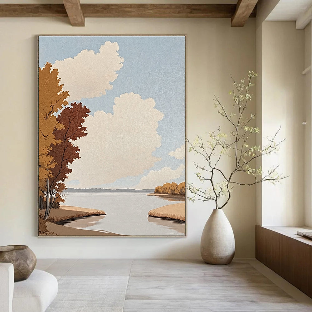 Minimalist Green Textured Art for Modern Office & Home Study STSC1020