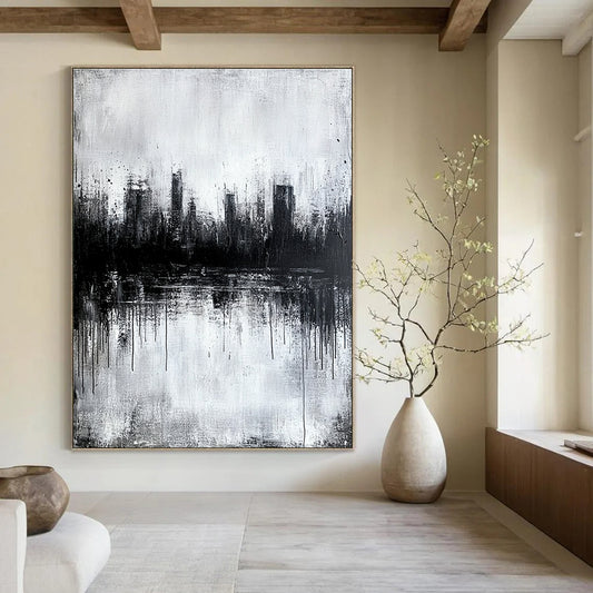 Dramatic Urban Art for Industrial Loft & Art Exhibit STSC025