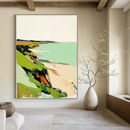 Colorful Coastal Landscape for Seaside Resort Reception & Landscape Architecture Firm STSC1299