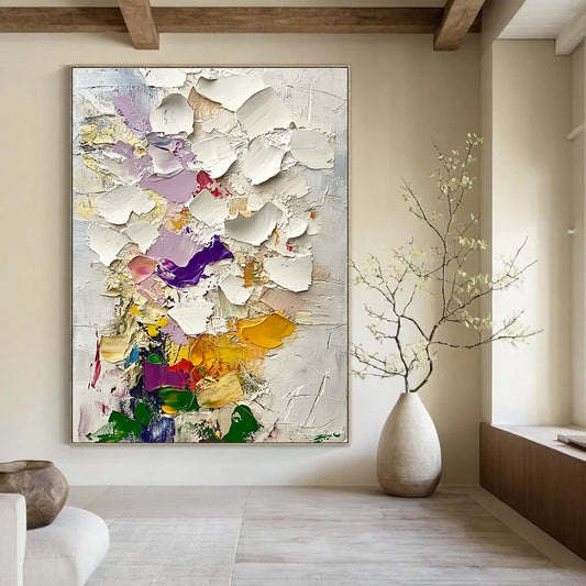 Colorful Textured Abstract for Creative Studio & Art Gallery Lounge STSC364