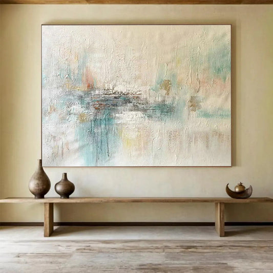 Soft - Color Abstract Art for Minimalist Spa Waiting Rooms DLZ2674