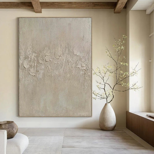 Light Gray Textured Abstract for Minimalist Hallway & Monochrome Spa DLZ0905