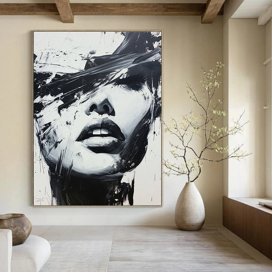 Edgy Figurative Art for Fashion Boutique & Contemporary Studio STSC023