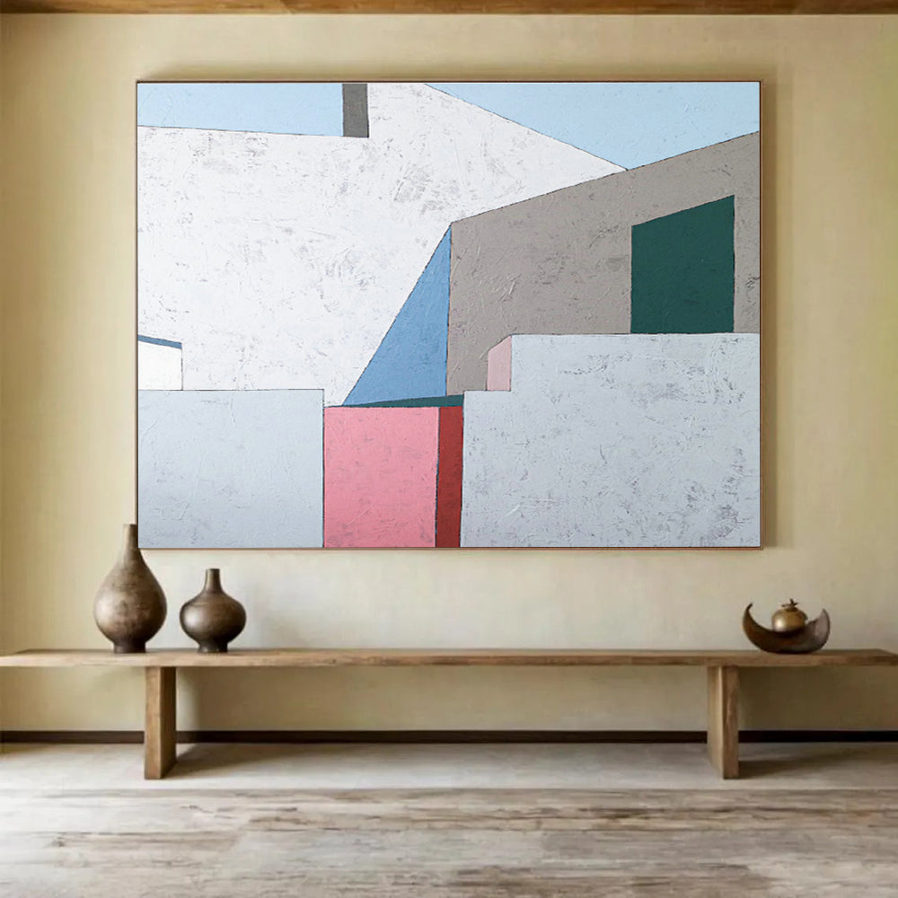 Minimalist Geometric Architectural Abstract Art for Urban Design Studio DLZ2956