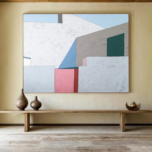 Minimalist Geometric Architectural Abstract Art for Urban Design Studio DLZ2956