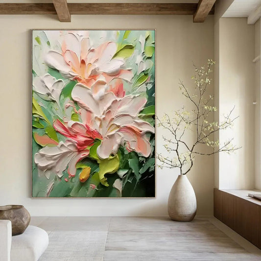 Colorful Flower Relief Art for Garden - View Conservatory & Botanical Café DLZ1403