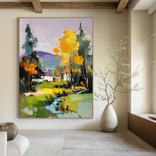 Green - Pink Abstract Shapes Art for Fashion Design Studio & Art - Centric Retail Store STSC1308