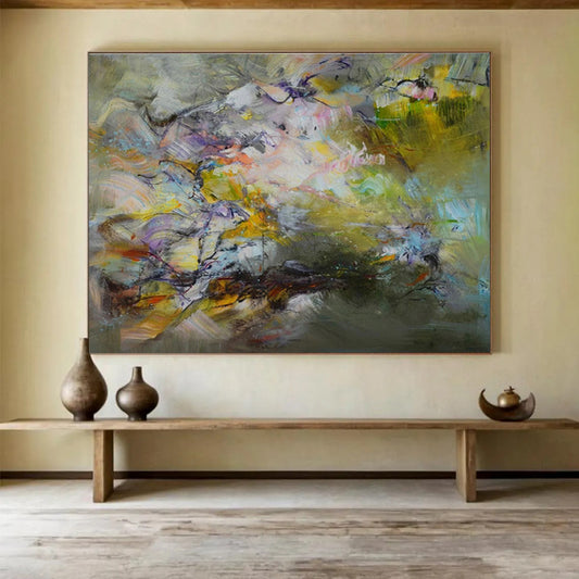 Dreamy Multicolor Fantasy Abstract for Designing an Artistic Bedroom Escape DLZ3042