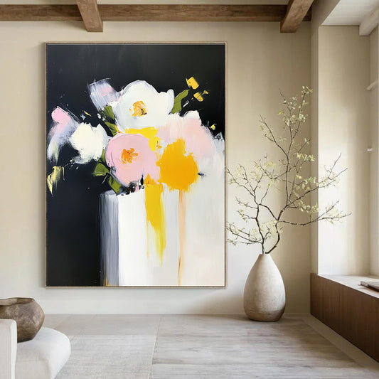 Minimalist Flower Vase for Modern Office Waiting Area & Contemporary Bedroom STSC183