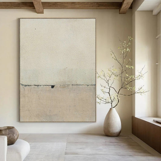 Subtle Abstract Texture Art for Zen Meditation Space & Modern Art Gallery DLZ1427