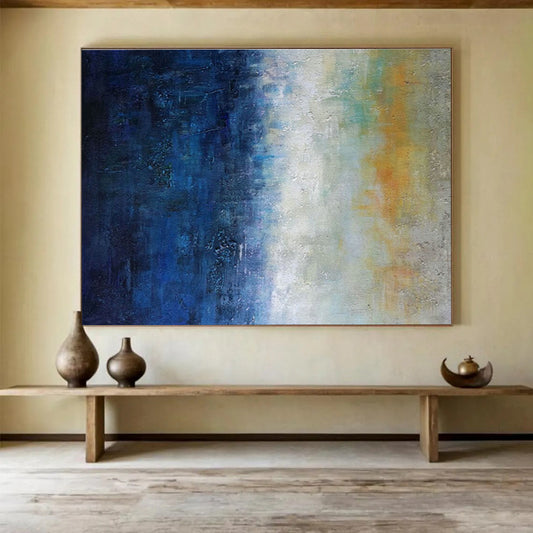 Gradient Abstract Art for Contemporary Hotel Lobby Waiting Areas DLZ3238