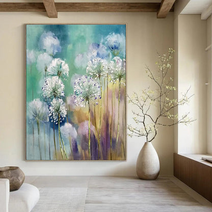 Dandelion Floral Art for Garden - Themed Tea Room & Florist Shop DLZ1039