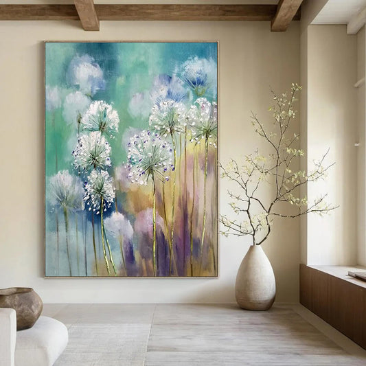 Dandelion Floral Art for Garden - Themed Tea Room & Florist Shop DLZ1039