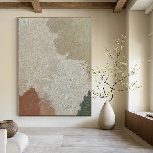 Light Color Wash Abstract Art for Bedroom & Art Gallery DLZ0588