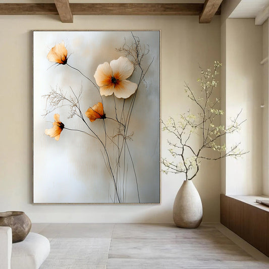 Natural Dried Flower Art for Conservatory & Home Library STSC058