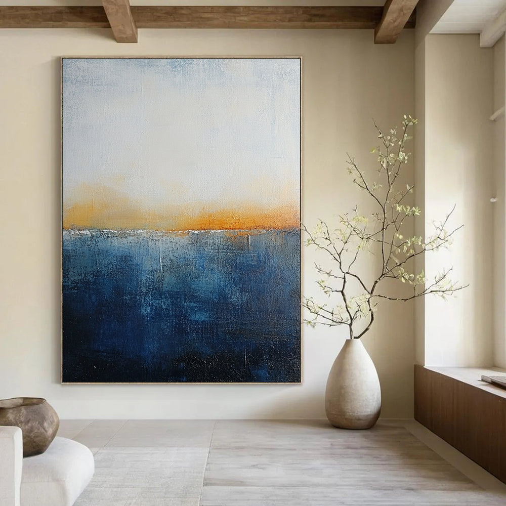 Minimalist Sunset Sea for Coastal Home & Modern Apartment STSC109