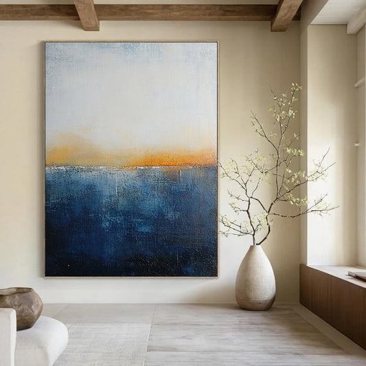 Minimalist Sunset Sea for Coastal Home & Modern Apartment STSC109