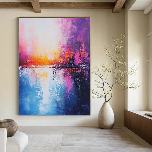 Dreamy Sunset Reflection for Romantic Dining Room & Lakeside Cottage STSC265