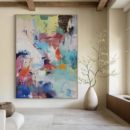 Pastel Abstract Mix Art for Nursery & Women’s Lounge DLZ2279