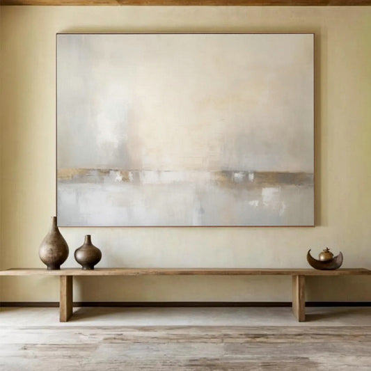 Minimalist Light - Colored Abstract Art for Modern Office Zen DLZ2715