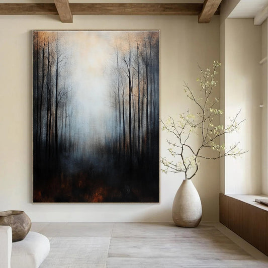 Eerie Dark Forest Art for Study & Cinema Room STSC061