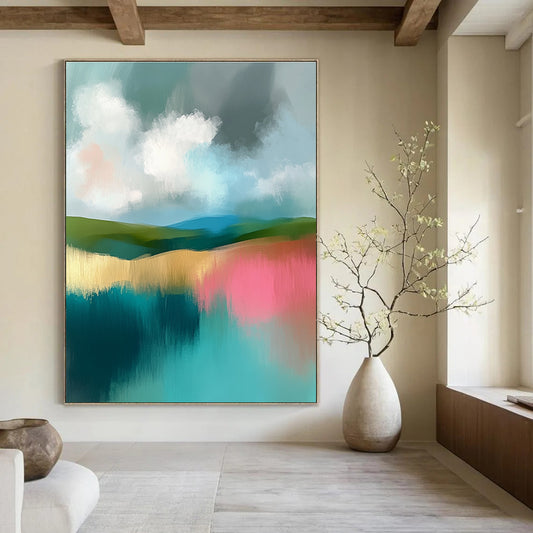 Pastel Landscape for Boutique Hotel & Café STSC107