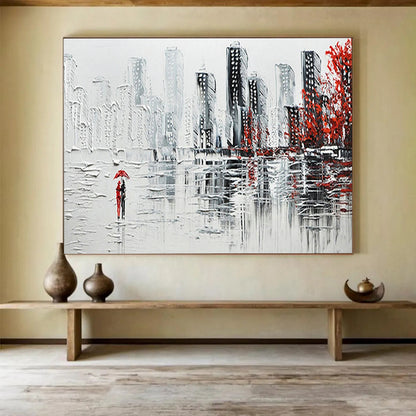 Cityscape Lover’s Art for Modern Loft Apartment Living Rooms DLZ3270