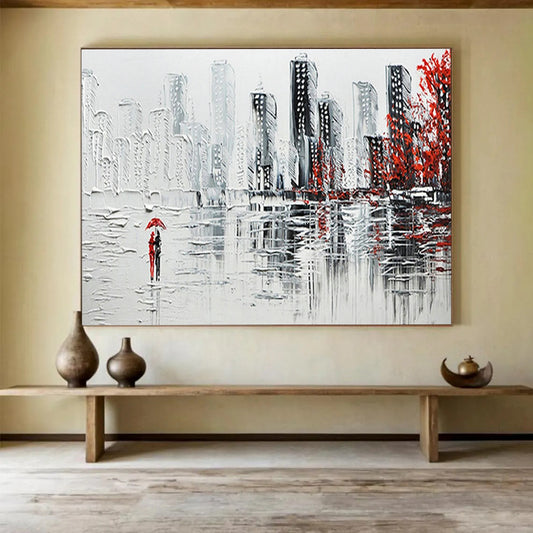 Cityscape Lover’s Art for Modern Loft Apartment Living Rooms DLZ3270