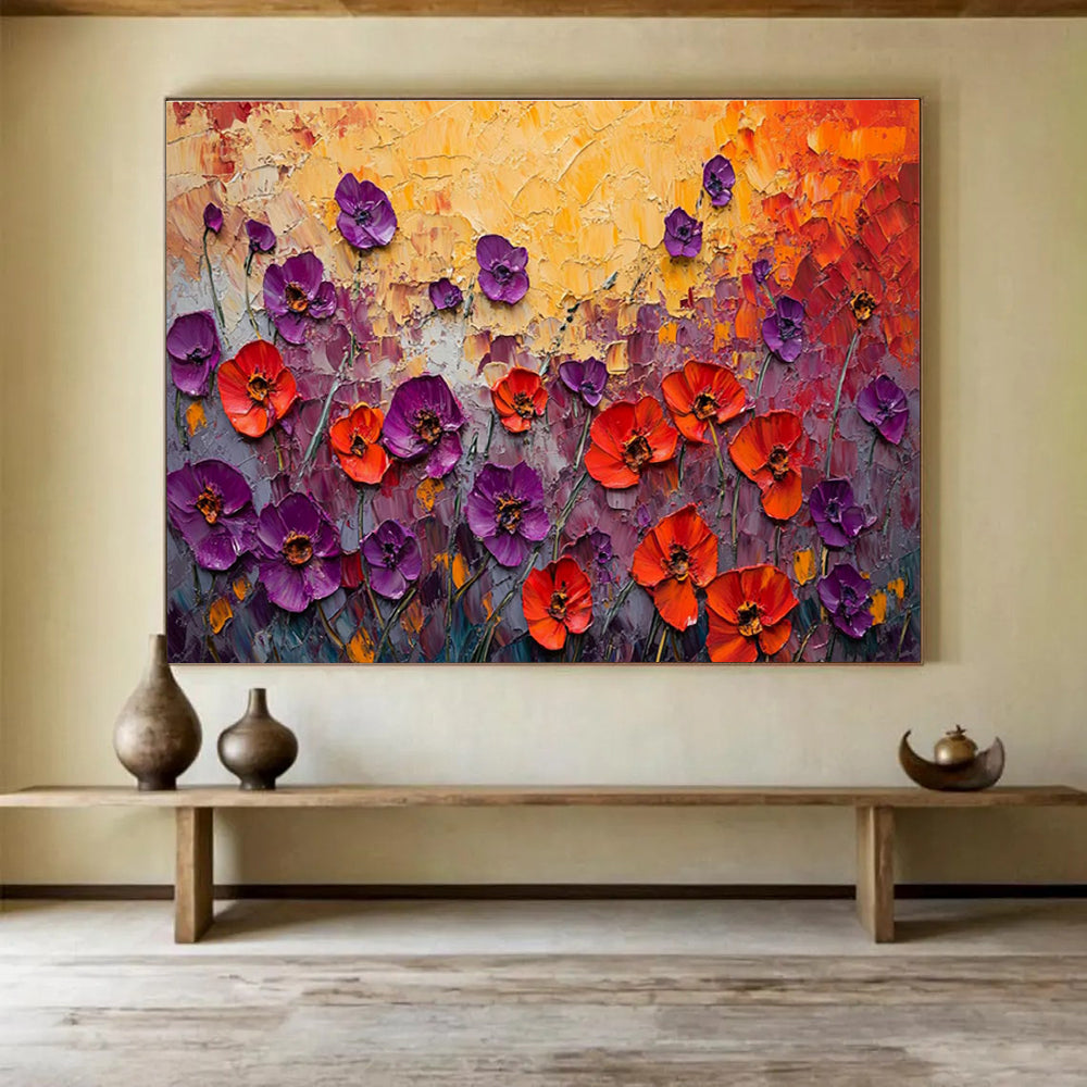 3D Floral Relief Art for Romantic Garden Wedding Ceremony Backdrops DLZ3285