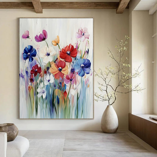 Colorful Flower Bouquet for Bright Sunroom & Cheerful Café STSC993