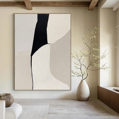 Monochrome Geometric Abstract for Industrial - Chic Loft & Architectural Studio STSC792
