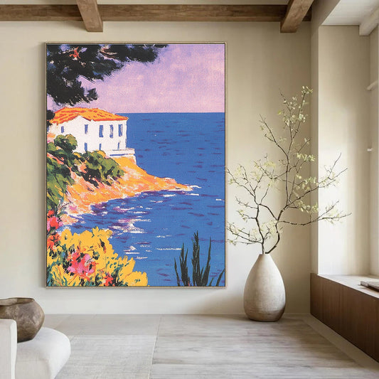 Coastal House Scene for Beach - Themed Living Room & Nautical Restaurant STSC1228