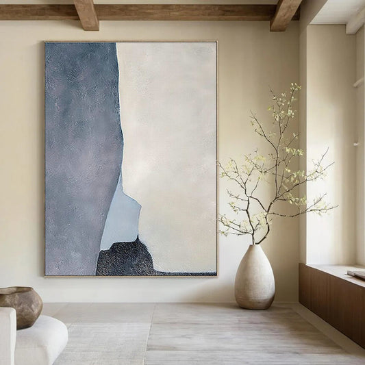 Minimalist Geometric Abstract Art for Scandinavian - Style Home Office & Modern Art Studio DLZ2239