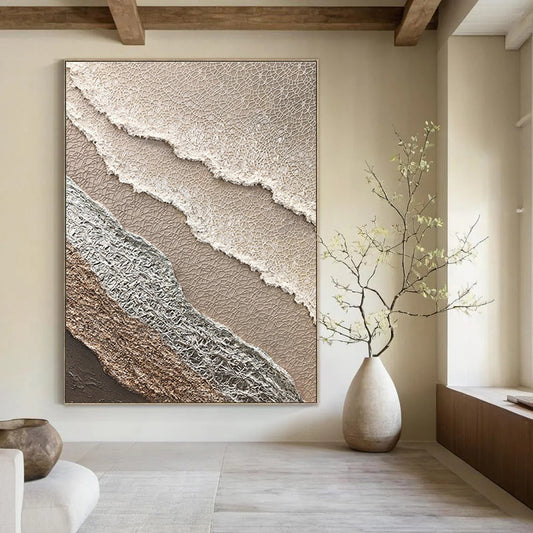 Multi - Layered Lace Relief Art for Bridal Boutique Fitting Room & Vintage - Inspired Tea Parlor DLZ0995