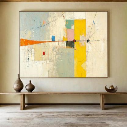 Colorful Geometric Abstract for Creative Office Breakroom DLZ2998