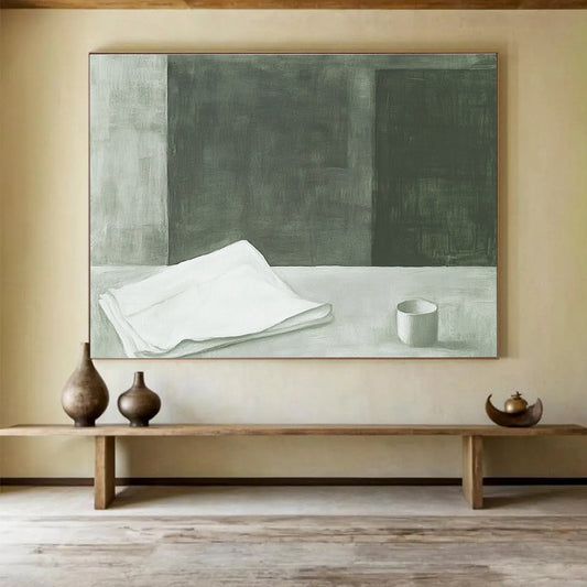 Minimalist Monochrome Art for Scandinavian Home & Coffee Shop SC571