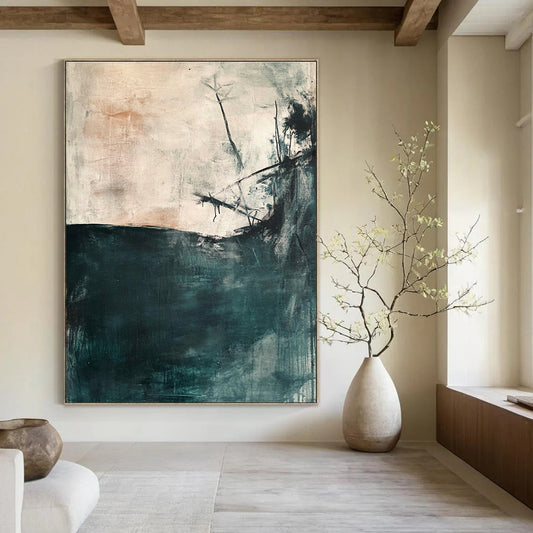 Monochromatic Landscape for Modern Art Gallery & Minimalist Study STSC276