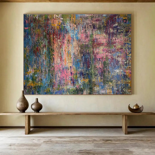 Thick - Painted Colorful Abstract Art for Whimsical Kids’ Play Zones DLZ3099