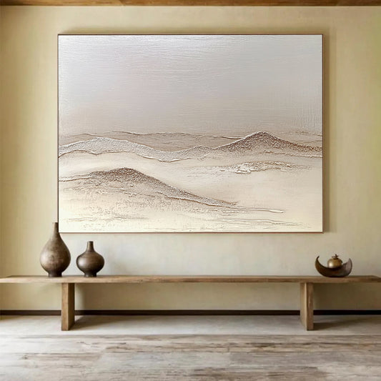 Serene Abstract Art for Yoga Studio & Scandinavian Bedroom SC622