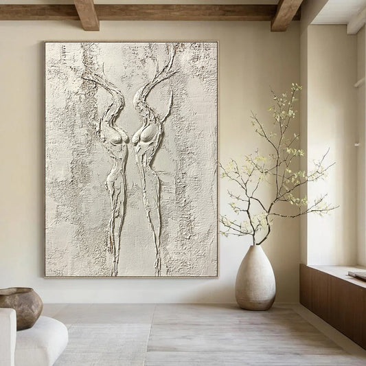 Textured Female Forms for Feminine Art Gallery & Modern Spa STSC978