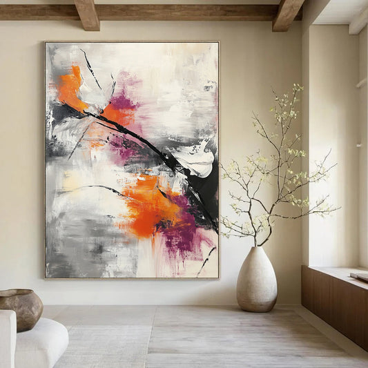 Floral Abstract for Bohemian Home & Garden - Themed Café STSC817