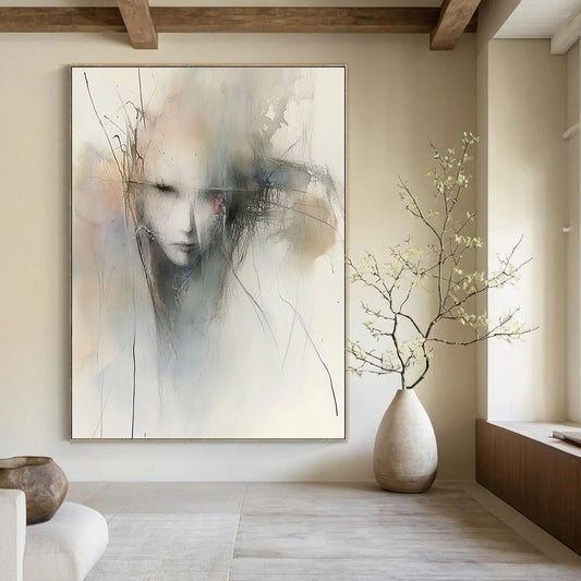Ethereal Figure Sketch for Art Gallery Lounge & Bohemian Bedroom STSC840