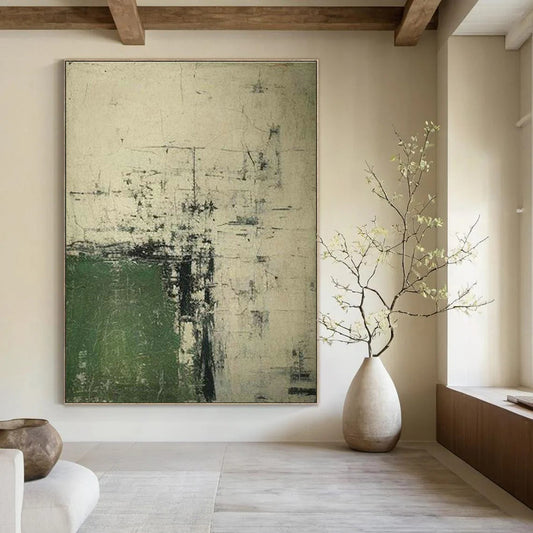 Minimalist Abstract Art for Scandinavian Home Office Focus Zones DLZ0262