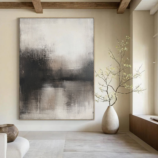 Dark Misty Lake Art for Cinema Room & Man Cave STSC085