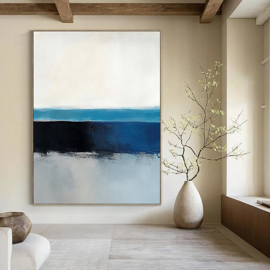 Minimalist Blue and White for Modern Office & Scandinavian - Style Home STSC342
