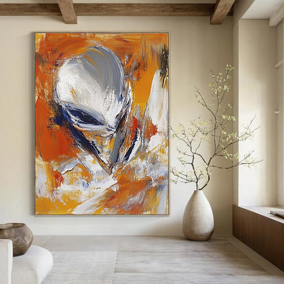 Abstract Alien Figure for Sci - Fi Lounge & Creative Kids’ Room STSC626