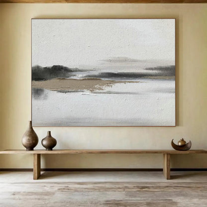 Ink - Style Landscape Art for Zen - Inspired Home Living Room Corners DLZ3295