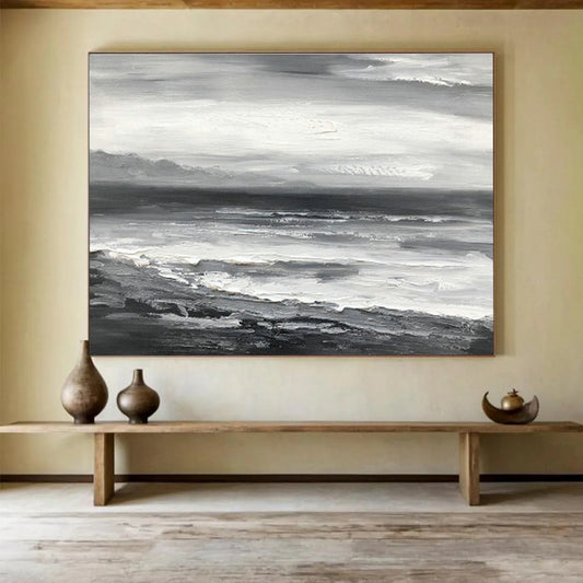 Jagged Wave Edges Art for Adventure - Seeker’s Office Lounge DLZ3016